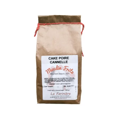 Préparation pour Cake Poires Cannelle - 700 Gr