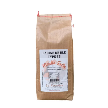 Farine de Blé Type 55 - 2,5 Kg